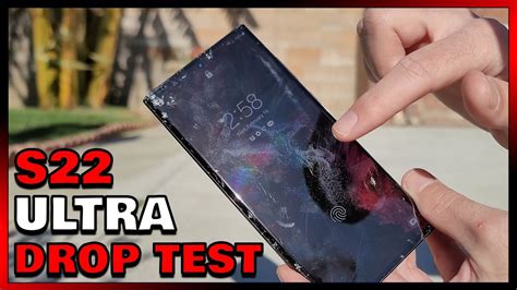 galaxy s22 ultra drop test